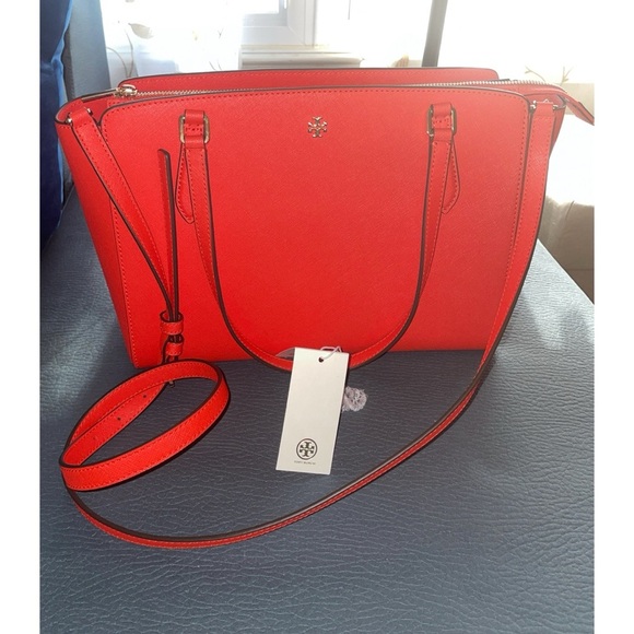 Tory Burch Emerson Small Top Zip Tote - Picture 3 of 14